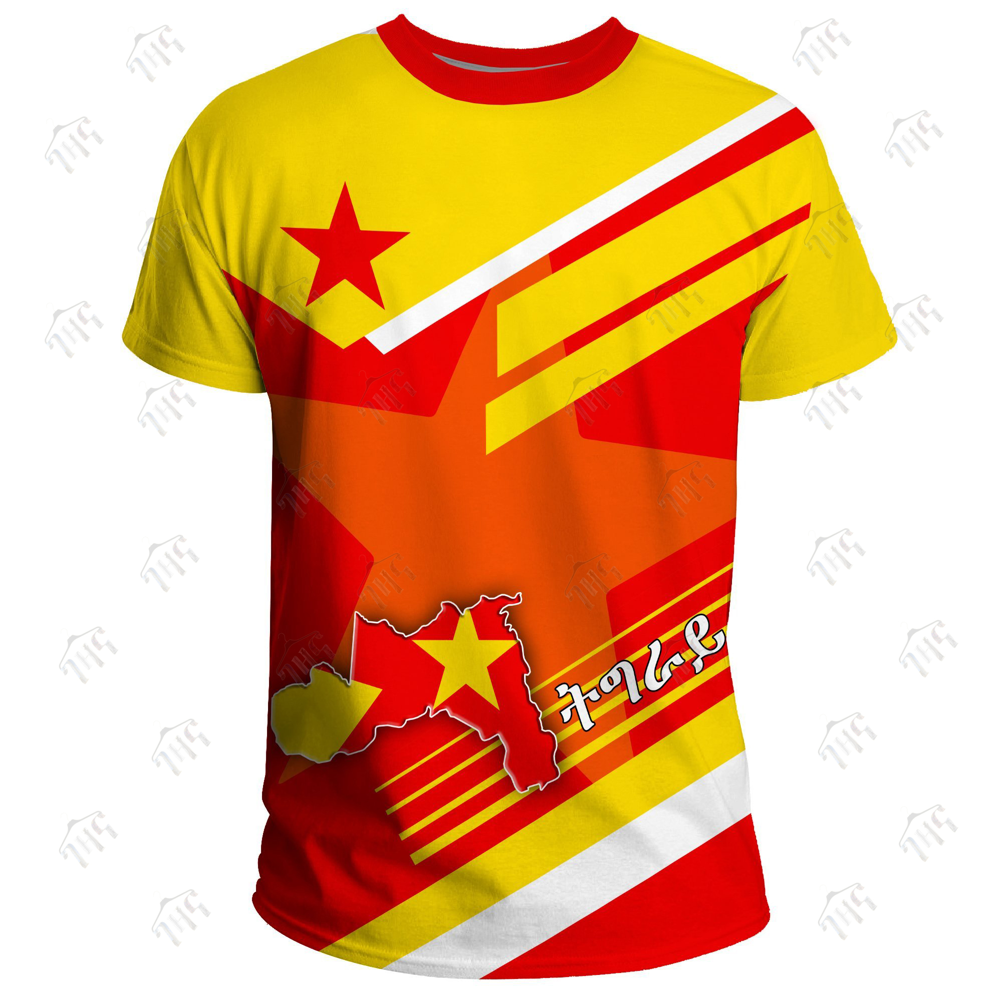 Tigray  Star T-Shirt For Men | Half Sleeves