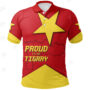 Tigray Polo 3D Star T-Shirt For Men | Full Sleeves