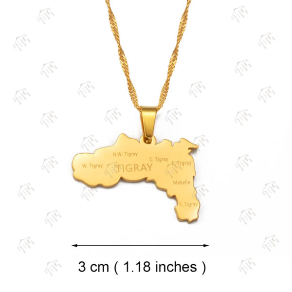 Tigray necklace Gold/silver