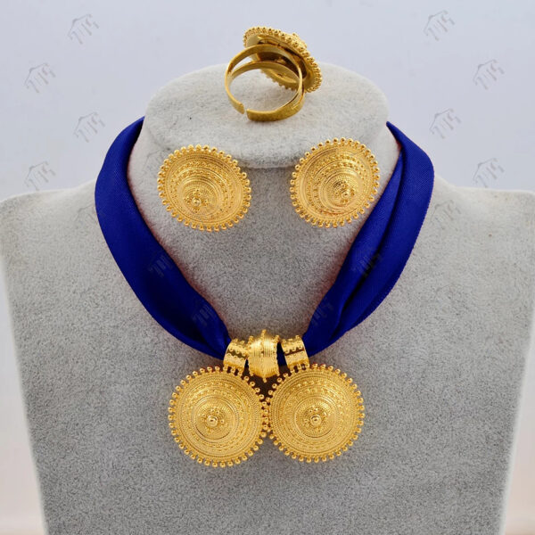 Tigray necklace Gold/silver