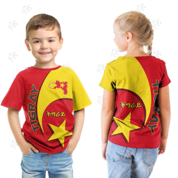 Tigray Polo 3D Star T-Shirt For Men | HalfSleeves