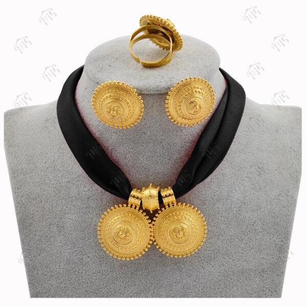 Tigray necklace Set Gold