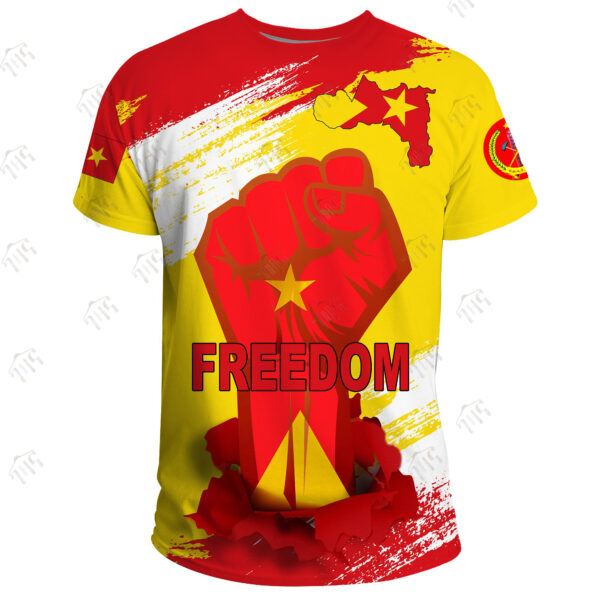 Tigray Freedom T-Shirt For Men | Half Sleeves