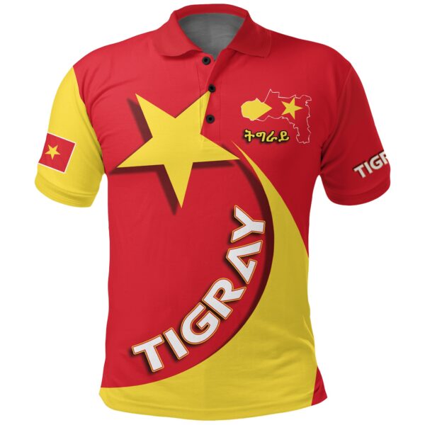 Tigray 3D Star T-Shirt For Men | Full Sleeves