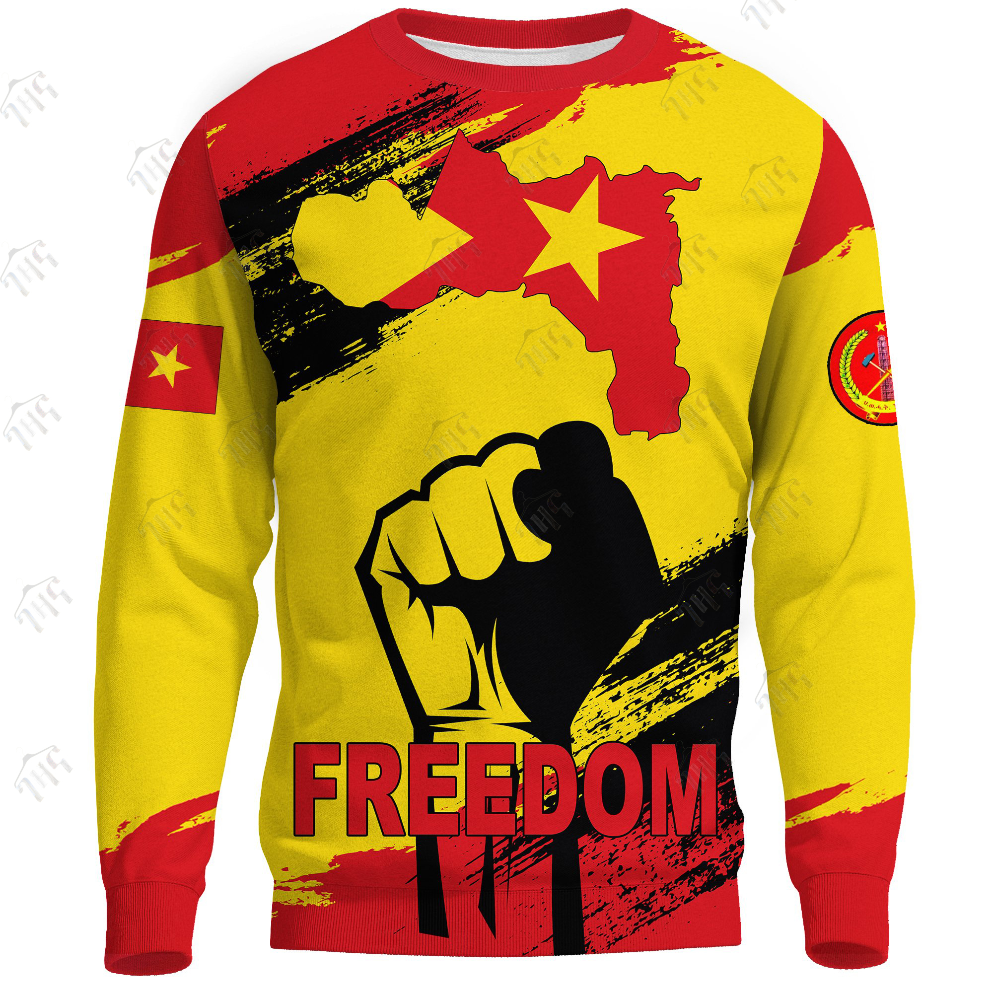 Tigray Freedom Sweatshirt For Men | Full Sleeves