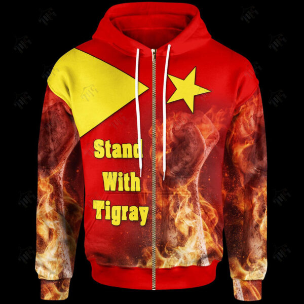 Tigray 3D Star Zipper Jacket