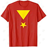Tigray  T-Shirt Red For Men | Half Sleeves