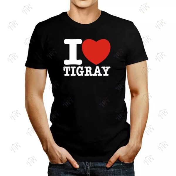 Tigray T-Shirt Black For Men | Half Sleeves
