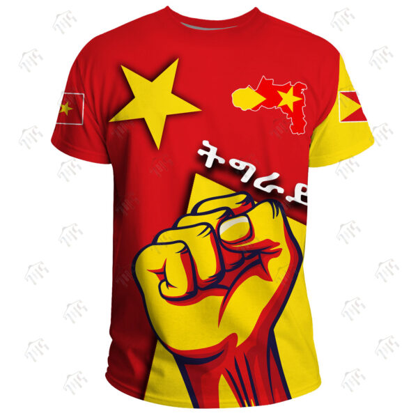 Tigray 3D T-Shirt For Men | Half Sleeves