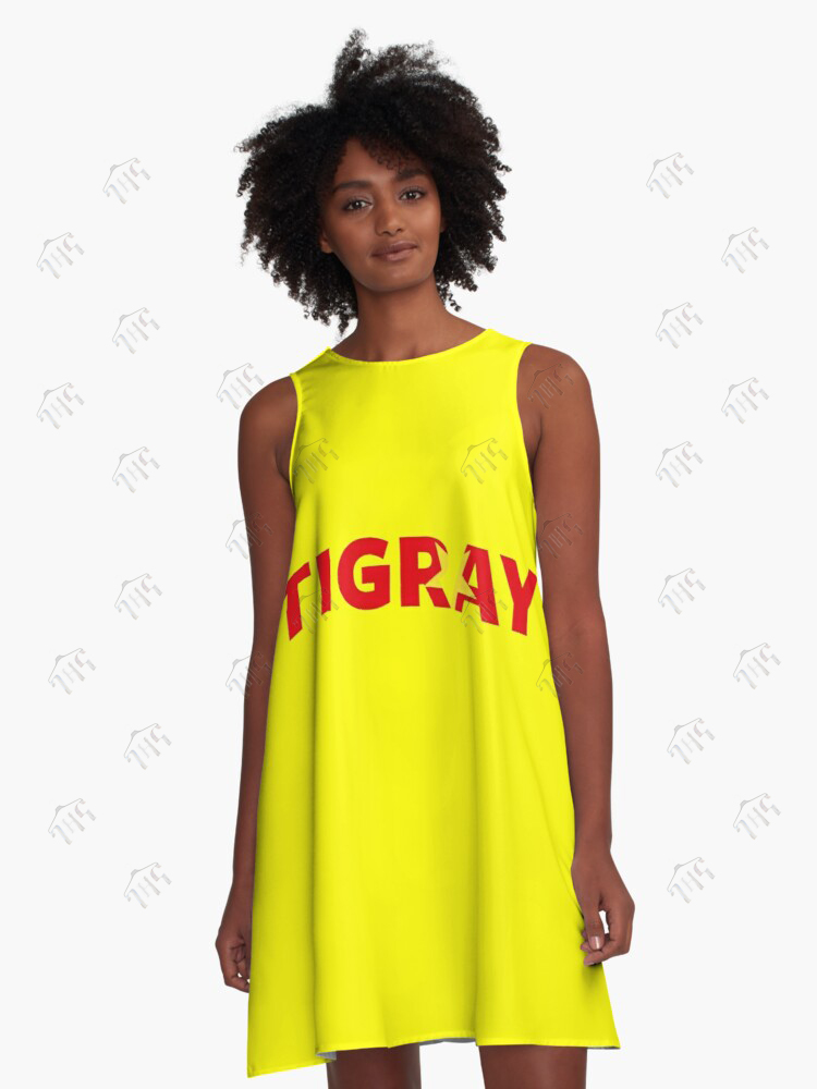Tigray Yellow Women Dress