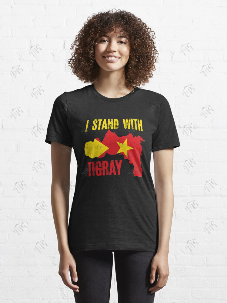 Tigray T-Shirt Black For Women | Half Sleeves