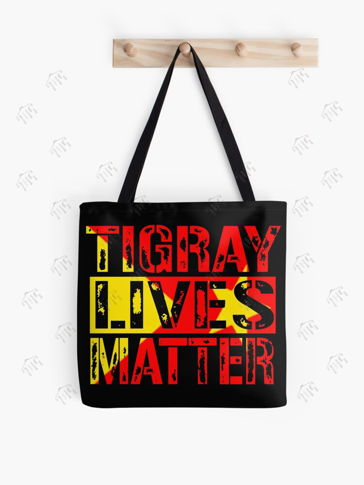 Tigray Lives Matter Black Bag